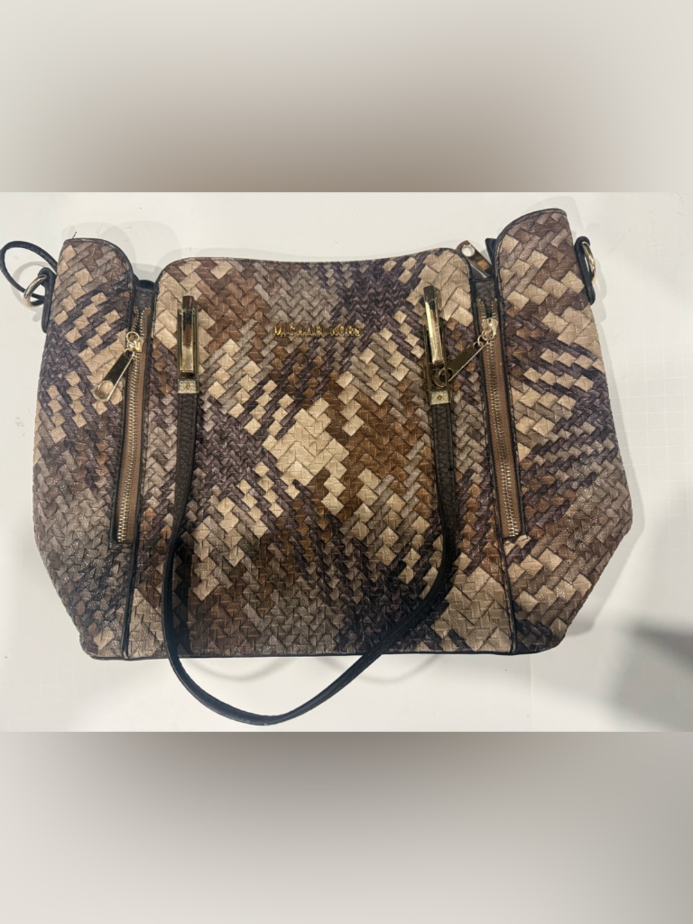Michael Kors Python handbag - Picture 2 of 7